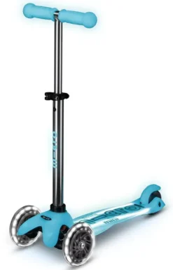TROTTINETTE MINI MICRO DELUXE GLOW AQUA LED