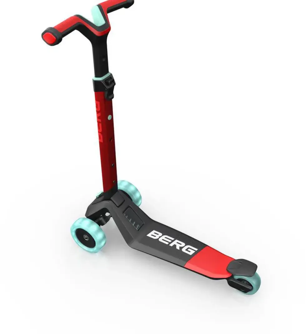 TROTTINETTE-NEXO PLIABLE ROUGEROUES LED