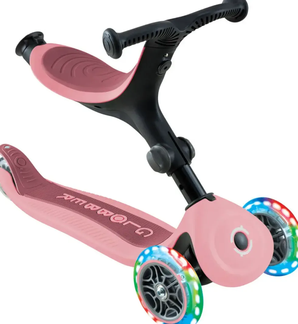 TROTTINETTE 3 ROUES EVOLUTIVE GO UP ACTIVE LIGHTS ROSE
