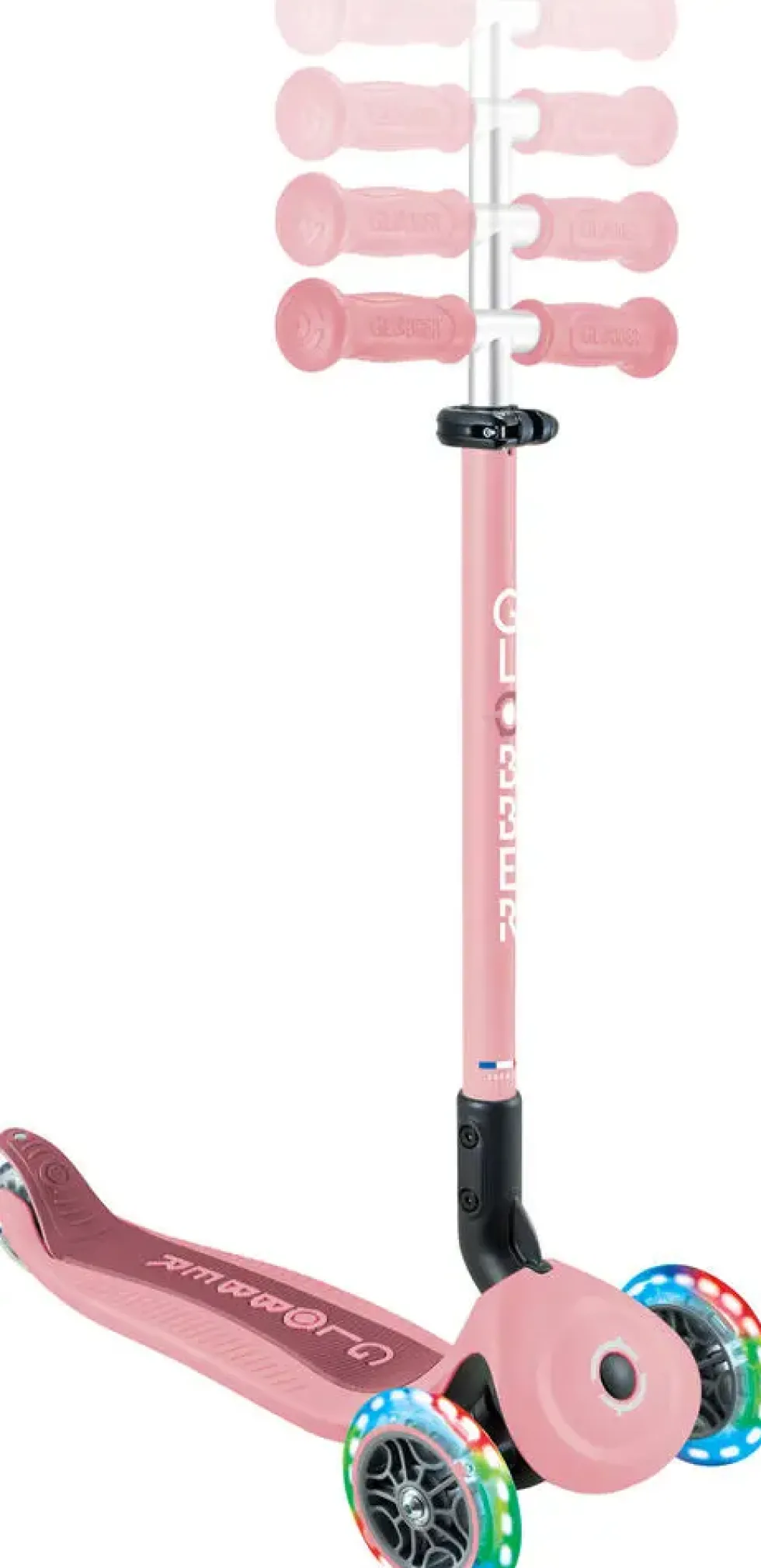 TROTTINETTE 3 ROUES EVOLUTIVE GO UP ACTIVE LIGHTS ROSE