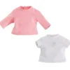 2 T-SHIRTS POUR POUPEE - COROLLE MA COROLLE