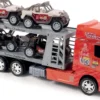 TURBO CHALLENGE - CAMION DAKAR AVEC 4 VOITURES