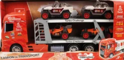 TURBO CHALLENGE - CAMION DAKAR AVEC 4 VOITURES