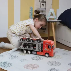 TURBO CHALLENGE - CAMION DAKAR AVEC 4 VOITURES