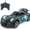 TURBO CHALLENGE - CITY LIGHT - VAPORIZE - 1:20 - VOITURE TELECOMMANDEE - NOIR - OPTION FUMEE