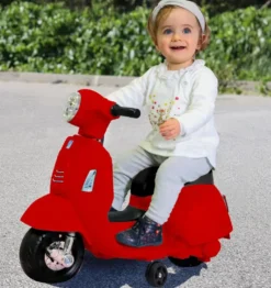 TURBO CHALLENGE - PORTEUR ELECTRIQUE - MINI VESPA GTS ROUGE