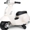 TURBO CHALLENGE - PORTEUR ELECTRIQUE - MINI VESPA GTS BLANC