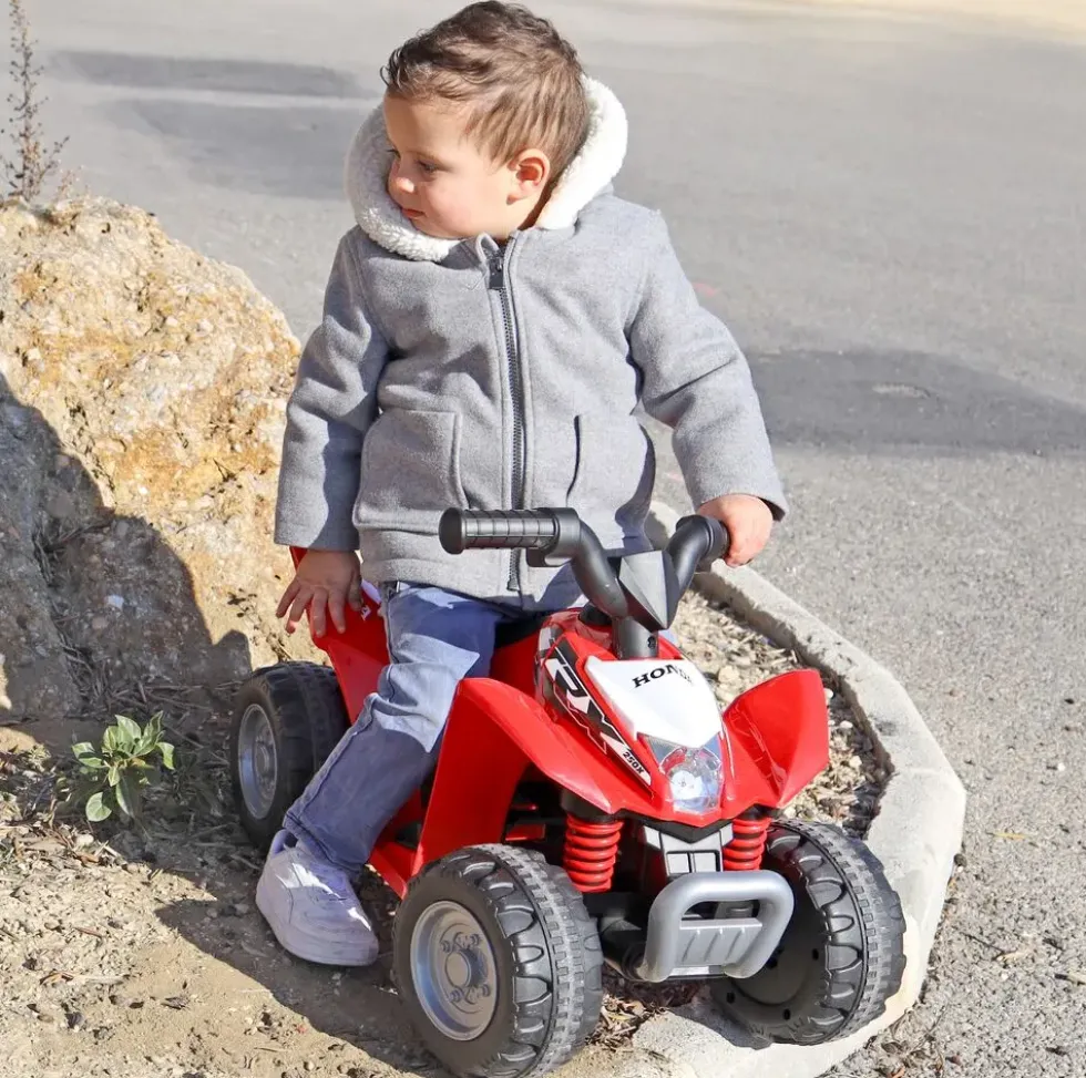 TURBO CHALLENGE - PORTEUR ELECTRIQUE - QUAD HONDA VTA ROUGE