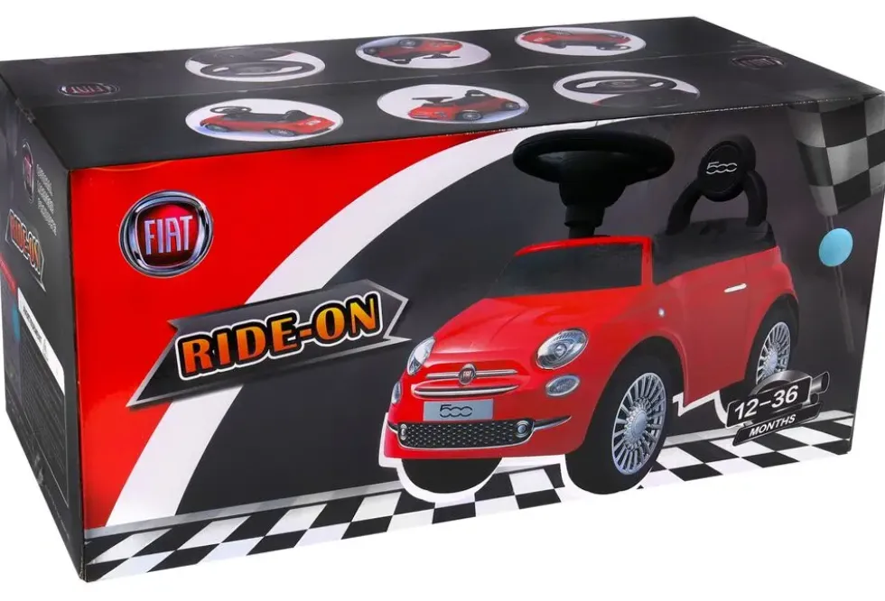 TURBO CHALLENGE - TROTTEUR - FIAT 500 ROUGE