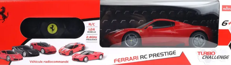 TURBO CHALLENGE - 1:24 VOITURE RADIOCOMMANDEE FERRARI 458 SPECIALE A