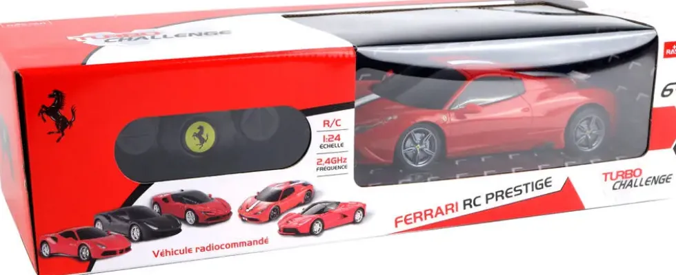 TURBO CHALLENGE - 1:24 VOITURE RADIOCOMMANDEE FERRARI 458 SPECIALE A