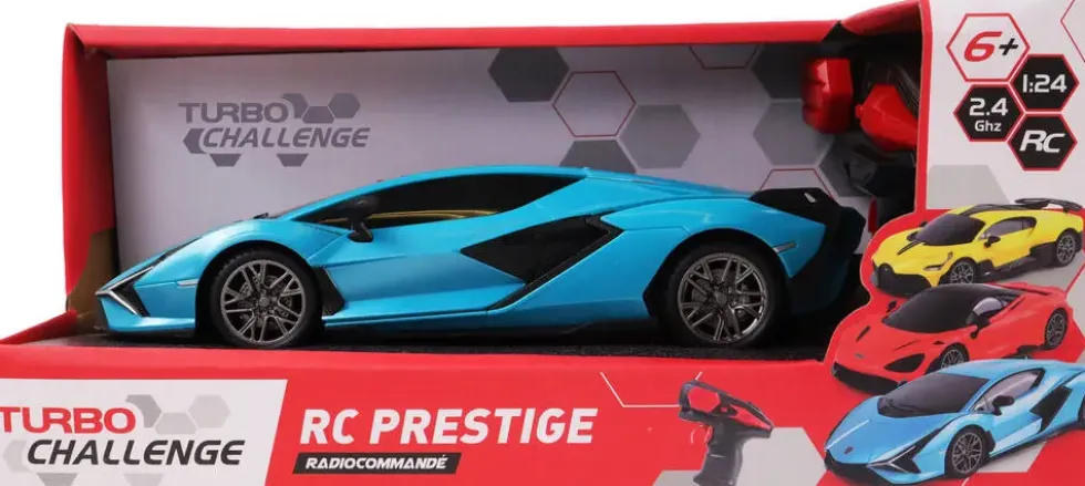 1/24 TURBO CHALLENGE - VOITURE RADIOCOMMANDEE RACE CAR PRESTIGE - LAMBORGHINI SIAN