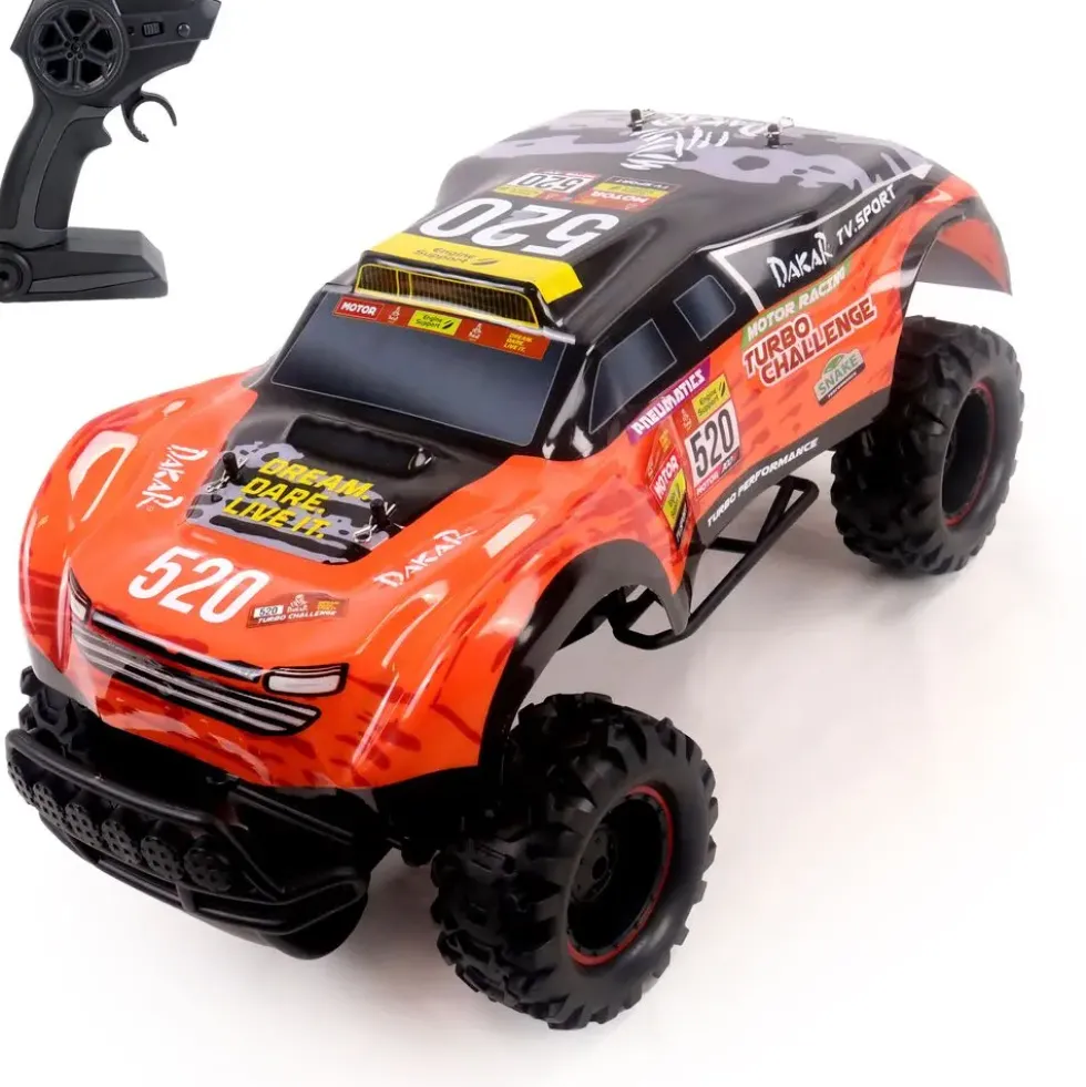 TURBO CHALLENGE - VOITURE RADIOCOMMANDEE DESERT RALLY DAKAR 520