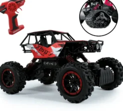 TURBO CHALLENGE - VOITURE RADIOCOMMANDEE EXTREME 4X4 ROUES INTERCHANGEABLES