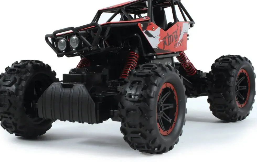 TURBO CHALLENGE - VOITURE RADIOCOMMANDEE EXTREME 4X4 ROUES INTERCHANGEABLES