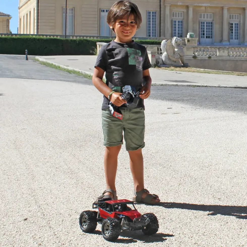 TURBO CHALLENGE - VOITURE RADIOCOMMANDEE ELITE RIDER METAL