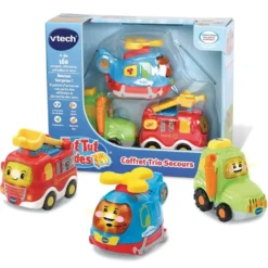 TUT TUT BOLIDES -COFFRET TRIO SECOURS