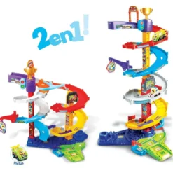 TUT TUT BOLIDES - MEGA CIRCUIT SPIRALES 2 EN 1