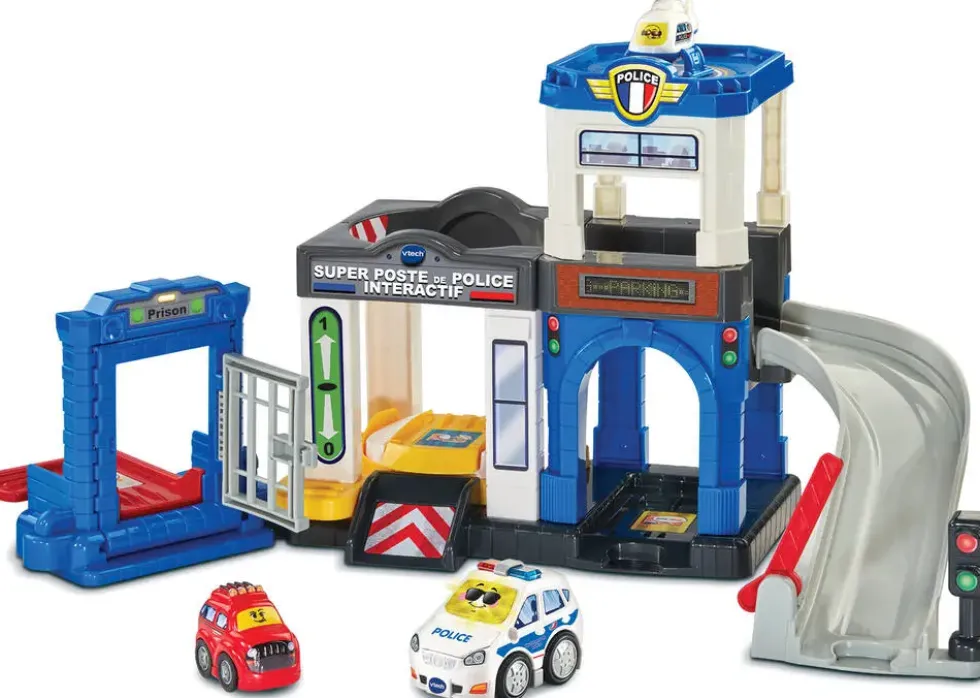 TUT TUT BOLIDES SERIE PRO - POSTE DE POLICE INTERACTIF