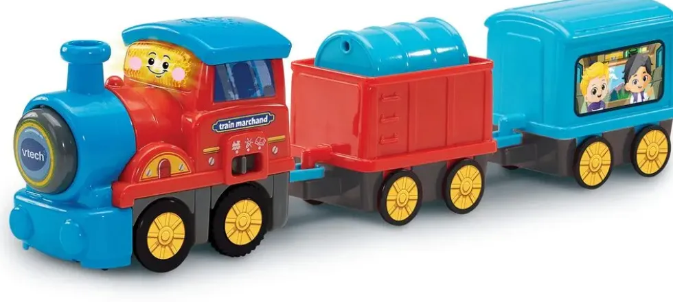TUT TUT BOLIDES - SUPER CIRCUIT TRAIN EDUCATIF (ADAM, TRAIN MARCHAND)