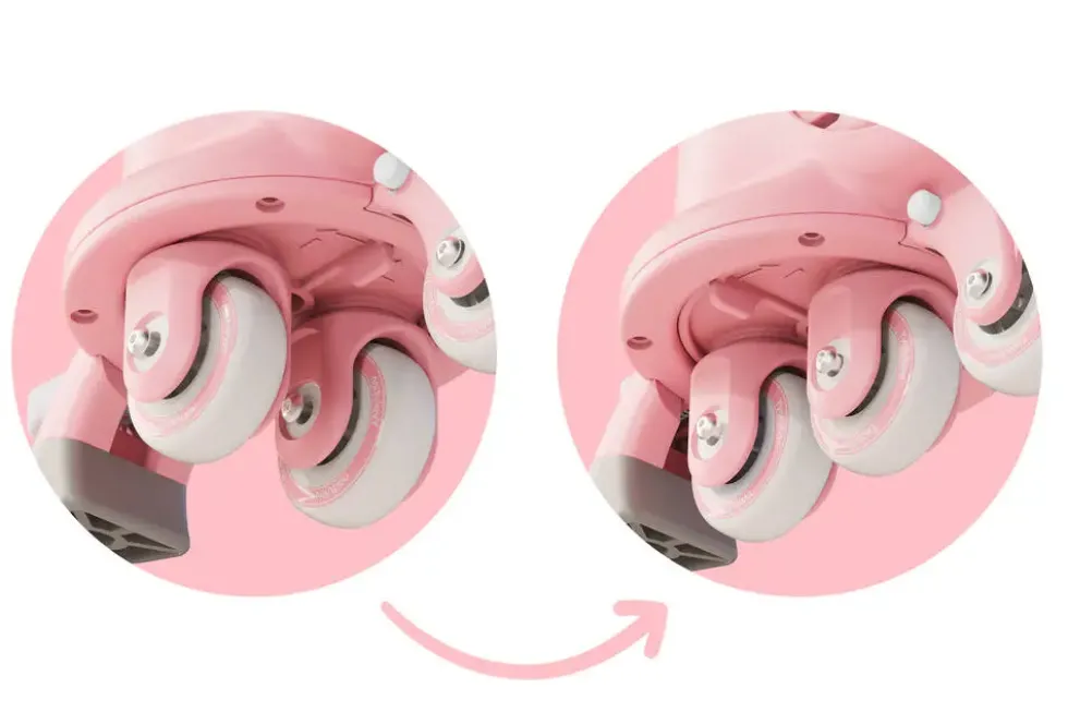 TWISTA SKATES - ROLLERS ROSE POINTURE 30-34