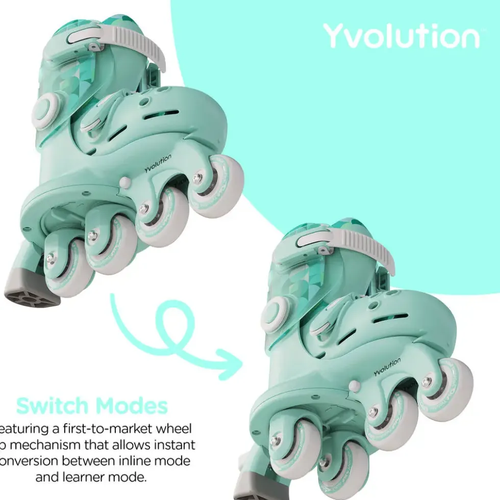 TWISTA SKATES - ROLLERS VERT POINTURE 30-34