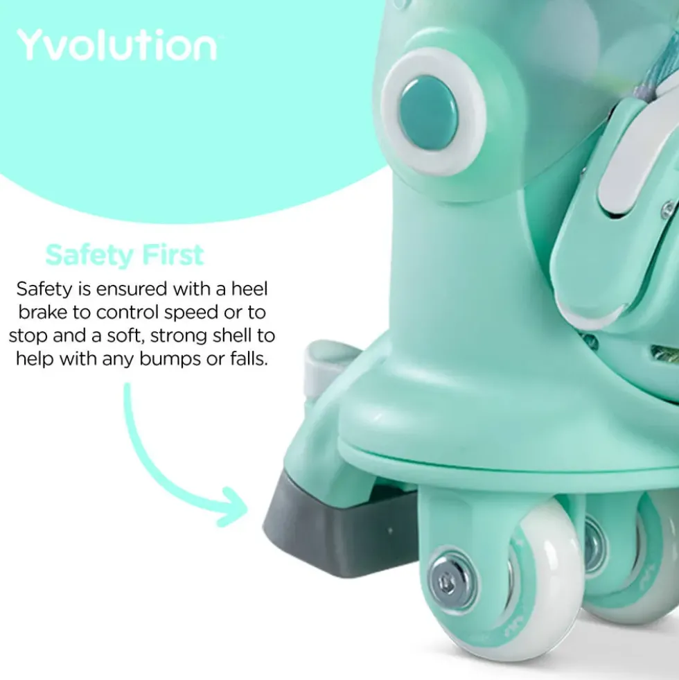 TWISTA SKATES - ROLLERS VERT POINTURE 30-34