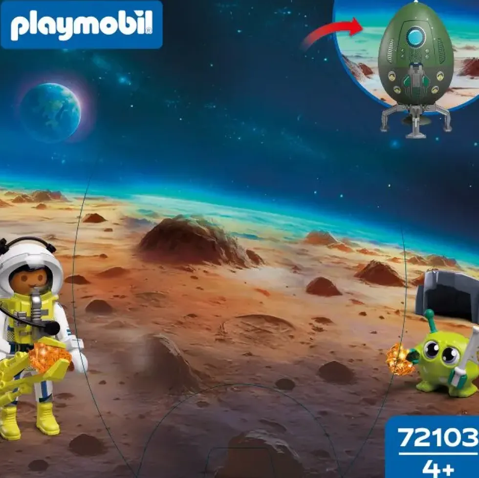 ŒUF 2EN1 : MISSION ESPACE 72103