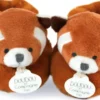 UNICEF - CHAUSSONS PANDA ROUX AVEC HOCHET - 0 A 6 MOIS