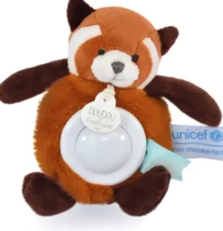 UNICEF - VEILLEUSE PANDA ROUX - 20 CM