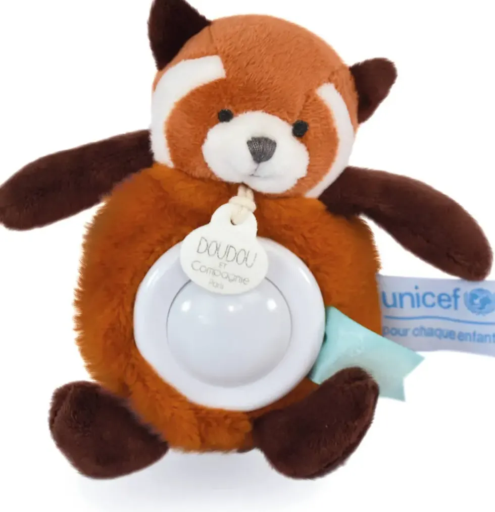 UNICEF - VEILLEUSE PANDA ROUX - 20 CM
