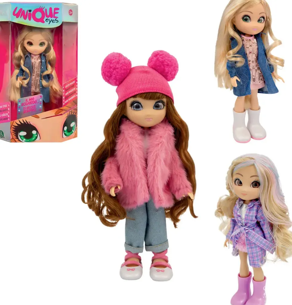 UNIQUE EYES - POUPEE25 CM