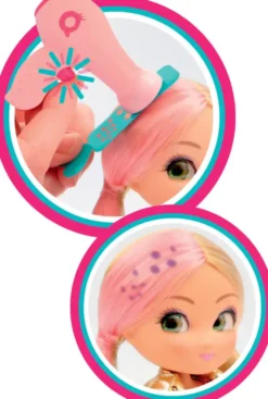 UNIQUE EYES- POUPEE 25 CM – CHEVEUX MAGIQUES