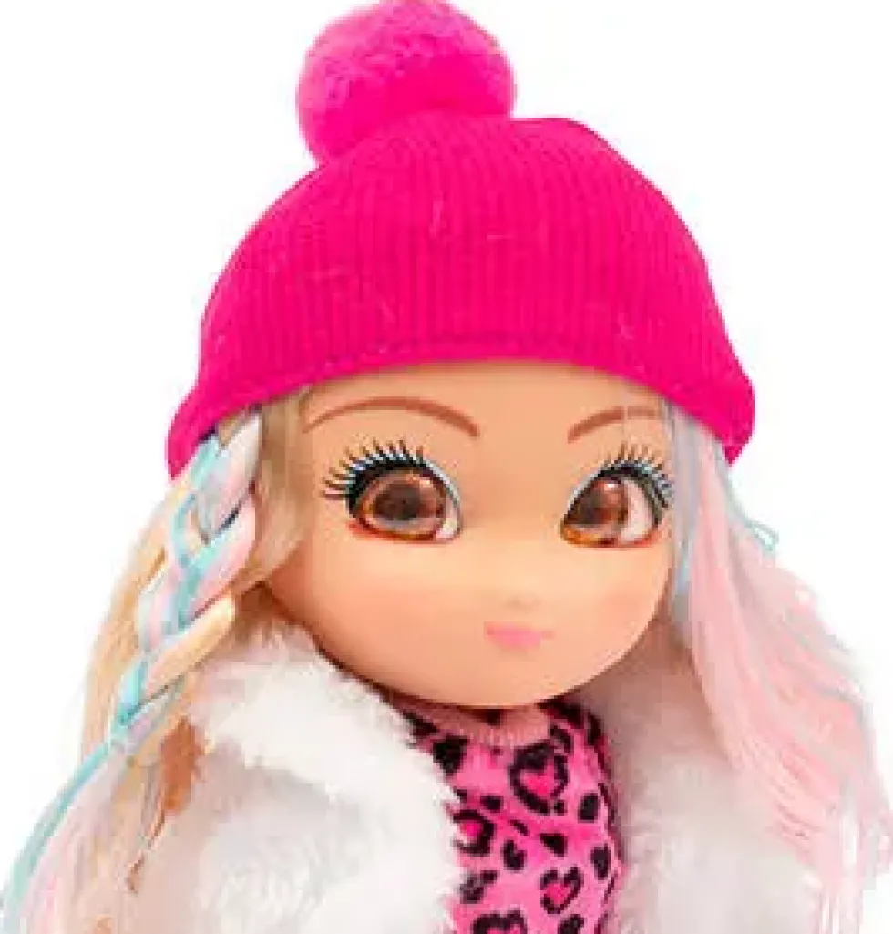 UNIQUE EYES - POUPEEWINTER HOLIDAY -25 CM + ACCESSOIRES