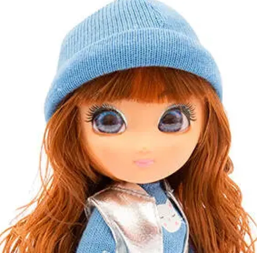 UNIQUE EYES - POUPEEWINTER HOLIDAY -25 CM + ACCESSOIRES