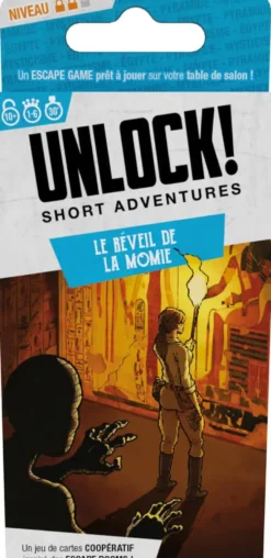 UNLOCK! SHORT ADV. : LE REVEIL DE LA MOMIE : NIVEAU 1