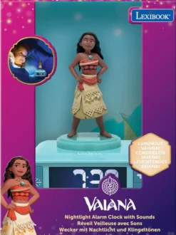 VAIANA - REVEIL VEILLEUSE AVEC EFFETS SONORES ET LUMINEUX