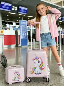 VALISE LICORNE AVEC VANITY