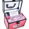 VALISETTE MAQUILLAGE - VERNIS A ONGLES - FAUX ONGLES ET AUTRES MAQUILLAGES