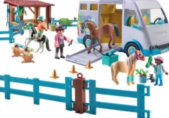 VAN POUR CHEVAL ET PONEYS AVEC ENCLOS - 71493
