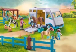 VAN POUR CHEVAL ET PONEYS AVEC ENCLOS - 71493