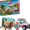 VEHICULE AVEC REMORQUE A CHEVAUX 72129