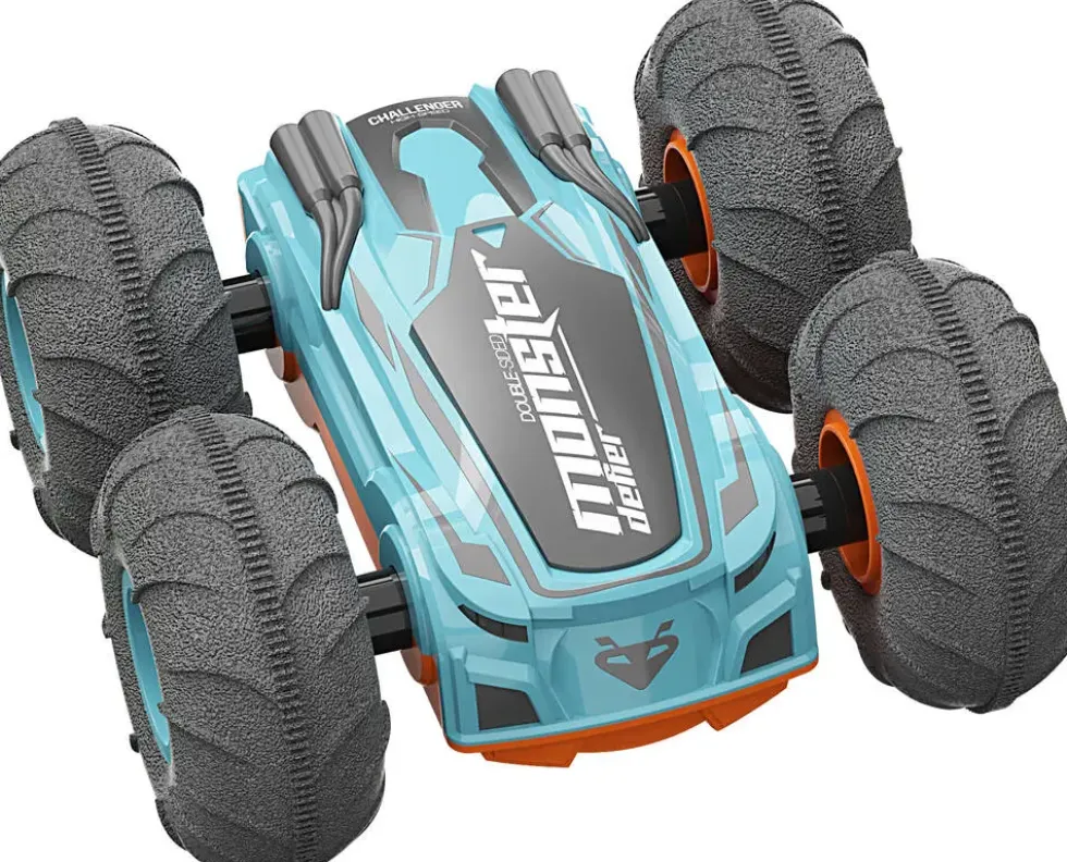 VEHICULE CASCADEUR RADIOCOMMANDE 1:32 - BLEU