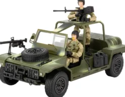 VEHICULE D'ATTAQUE RAPIDE ET 2 FIGURINES