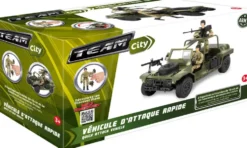 VEHICULE D'ATTAQUE RAPIDE ET 2 FIGURINES