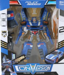 VEHICULE DE POLICE TRANSFORMABLE