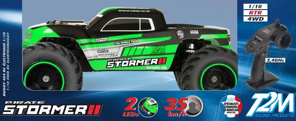 1/10 VEHICULE RADIOCOMMANDE - PIRATE STORMER II