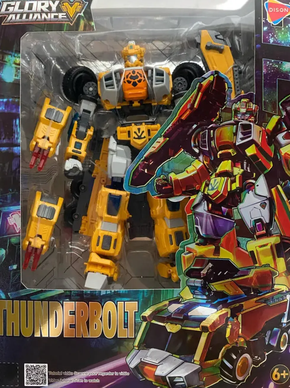 VEHICULE TRANSFORMABLE THUNDERBOLT