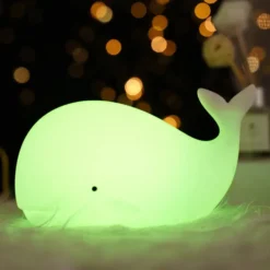 VEILLEUSE BALEINE EN SILICONE RECHARGEABLE