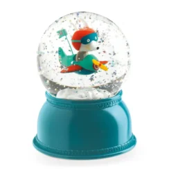 VEILLEUSE BOULE DE NEIGE - AVION